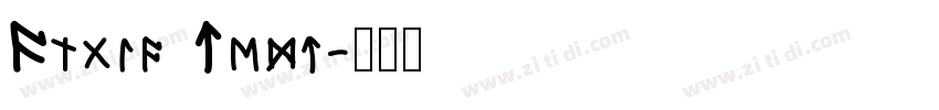 Anglo Text字体转换
